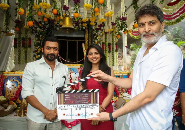 அசத்தலாக நடந்த சூர்யா 46 பட பூஜை.. வைரல் புகைப்படங்கள் - Cinemapettai 1 அசத்தலாக நடந்த சூர்யா 46 பட பூஜை வைரல் புகைப்படங்கள் Cinemapettai.webp