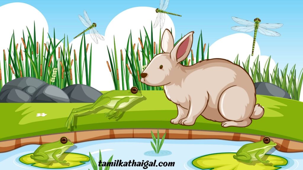 முயல்களும் தவளைகளும் | Rabit and Frog Short Story | நீதி கதைகள் - Tamil kathaigal 5 நீதி கதைகள் 2