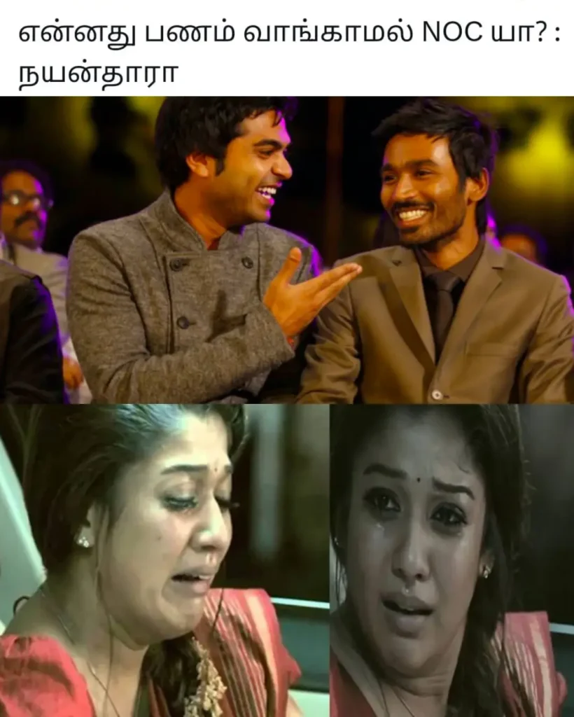 படமே எடுக்கறாங்க, பணம் வாங்காம NOC குடுக்கிற.. 3 செகண்ட் வீடியோவுக்கு நா 10 கோடி தரணுமா.? ட்ரெண்டிங் மீம்ஸ் - Cinemapettai 3 1751295469 658 படமே எடுக்கறாங்க பணம் வாங்காம NOC குடுக்கிற 3 செகண்ட் வீடியோவுக்கு நா.webp