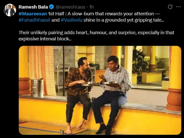 பகத், வடிவேலு கூட்டணி எப்படி இருக்கு.? மாரீசன் விமர்சனம் - Cinemapettai 1 maareen-review
