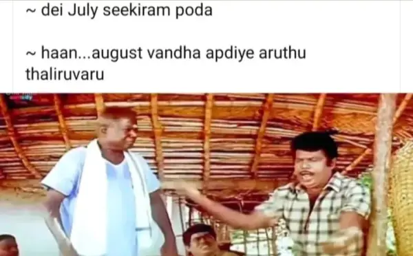 போன மாசம் கூமாபட்டி இந்த மாசம் மாதம்பட்டி.. ட்ரெண்டிங் மீம்ஸ் - Cinemapettai 2 1754067621 593 போன மாசம் கூமாபட்டி இந்த மாசம் மாதம்பட்டி ட்ரெண்டிங் மீம்ஸ் Cinemapettai.webp
